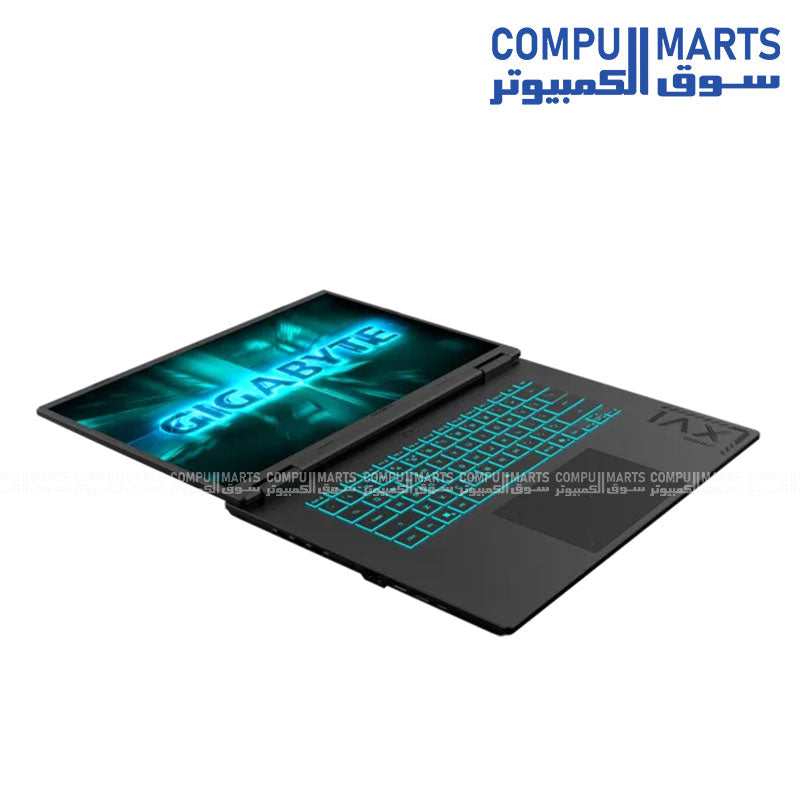 GIGABYTE Gaming A16 laptop 16 inch with RTX 5060 and i7-13620H 165Hz display gaming performance