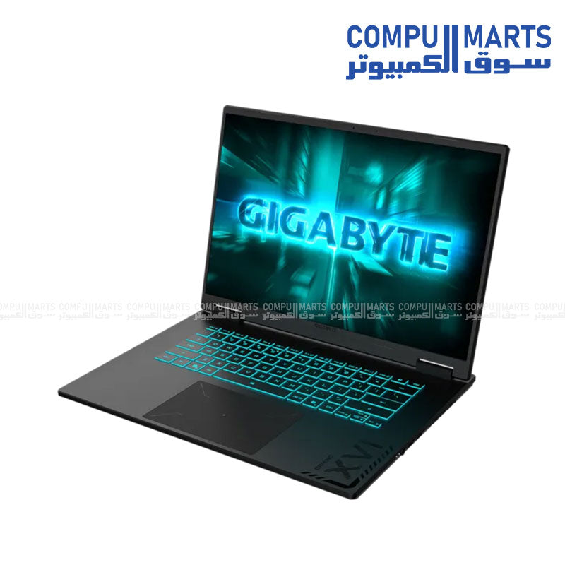 Gigabyte Gaming A16 GA63H RTX 5050 laptop with AMD Ryzen 7 processor and 165Hz 16 inch IPS display available in Egypt