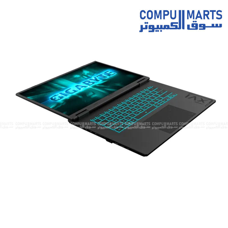 High performance gaming laptop Egypt featuring Ryzen 7 CPU RTX 5050 GPU DDR5 memory and fast NVMe storage for smooth gameplay