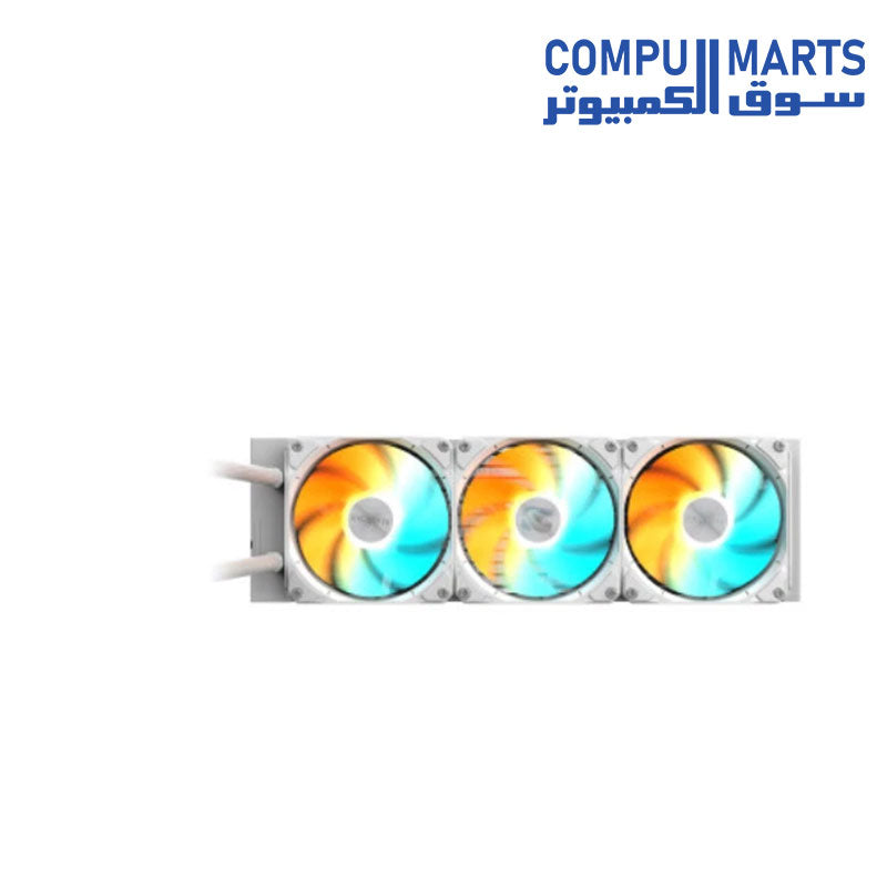 High performance liquid cooler with 2200 RPM fan speed from Compumarts