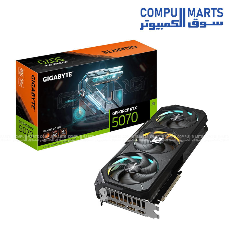 GV-N5070GAMING-OC-12GD-GRAPHIC CARDS-GIGABYTE-PC Parts-Rtx 5070-128GB-gddr7-192bit-
PCIe 5.0
