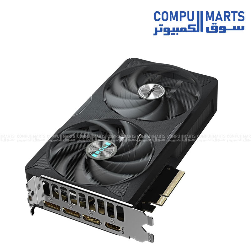 GIGABYTE GeForce RTX 5060 Ti EAGLE MAX OC 16GB dual‑fan graphics card on white background
