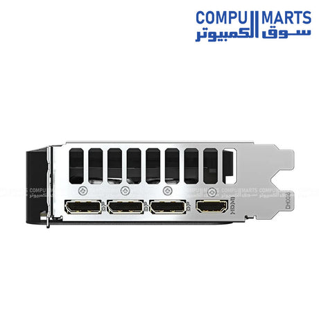 GIGABYTE GeForce RTX 4060 EAGLE MAX OC 8GB graphics card with Windforce dual‑fan cooler on white background