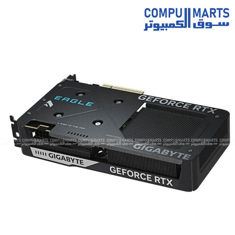 GIGABYTE GeForce RTX 4060 EAGLE MAX OC 8GB graphics card with Windforce dual‑fan cooler on white background