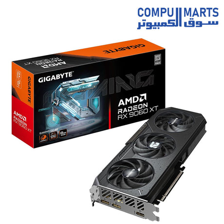 GIGABYTE-Radeon-RX-9060-XT-Gaming-OC-8G-Graphics-Card
