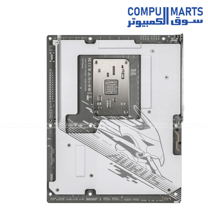 X870E AORUS PRO X3D motherboard featuring four M.2 slots, PCIe 5.0 graphics slot and USB4 connectivity