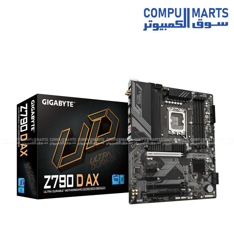 GIGABYTE Z790 D AX DDR5 ATX Motherboard – LGA 1700, PCIe 5.0, Wi‑Fi 6E
