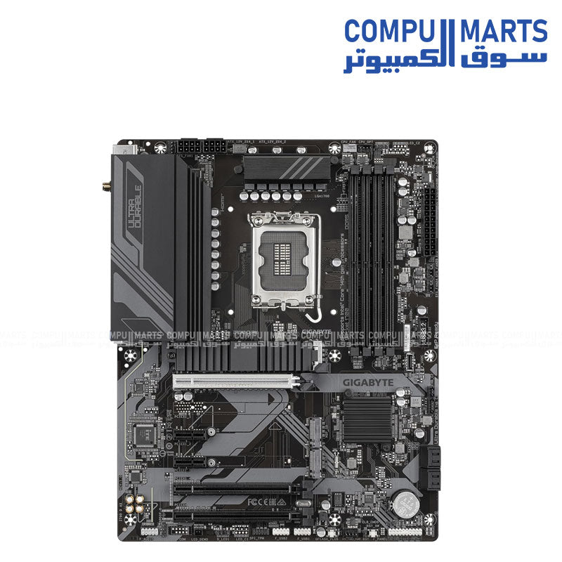 GIGABYTE Z790 D AX DDR5 ATX Motherboard – LGA 1700, PCIe 5.0, Wi‑Fi 6E