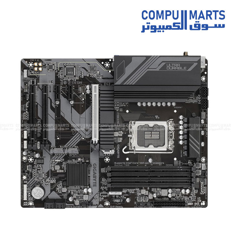 GIGABYTE Z790 D AX DDR5 ATX Motherboard – LGA 1700, PCIe 5.0, Wi‑Fi 6E