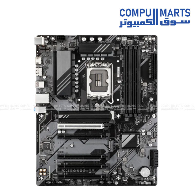GIGABYTE B760 DS3H GEN5 motherboard with LGA1700, DDR5 support and PCIe 5.0 available in Egypt