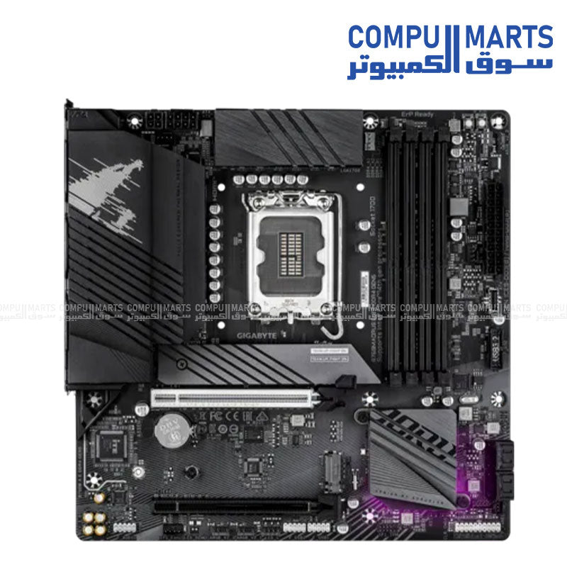 GIGABYTE B760M AORUS ELITE DDR4 GEN5 motherboard with LGA1700, Intel B760 chipset and PCIe 5.0 in Egypt.