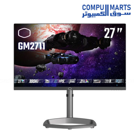Cooler Master GM27 11 27 inch QHD gaming monitor 180Hz 1ms IPS 98 sRGB Egypt