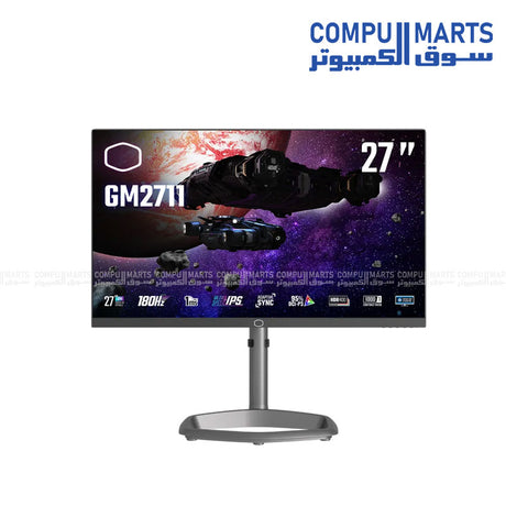 Cooler Master GM27 11 27 inch QHD gaming monitor 180Hz 1ms IPS 98 sRGB Egypt