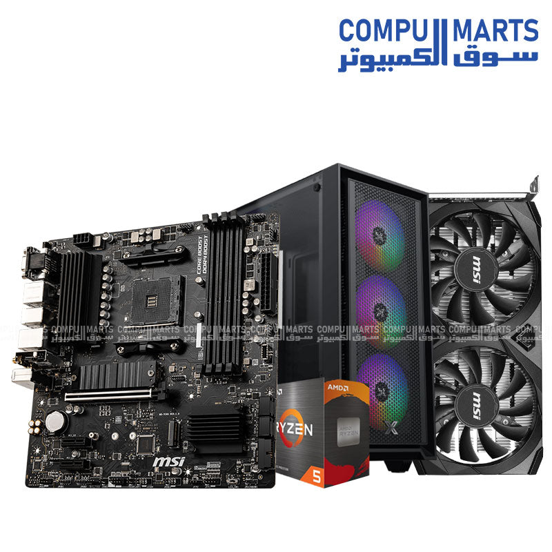 Gaming PC Ryzen 5 3600 | RTX 3050 6GB – Best Budget Gaming PC in Egypt