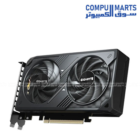"GIGABYTE GeForce RTX 5060 WINDFORCE MAX OC 8G graphics card with advanced WINDFORCE cooling system, 8GB GDDR7 memory, and DisplayPort HDMI outputs โ Egypt"
