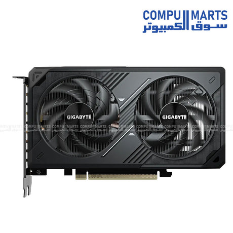 "GIGABYTE GeForce RTX 5060 WINDFORCE MAX OC 8G graphics card with advanced WINDFORCE cooling system, 8GB GDDR7 memory, and DisplayPort HDMI outputs โ Egypt"