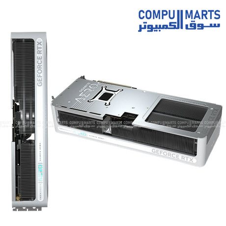 GIGABYTE – Graphics Card – GV-N507TAERO-OC-16GD – RTX 5070 Ti AERO OC 16GB – White Triple-Fan Design