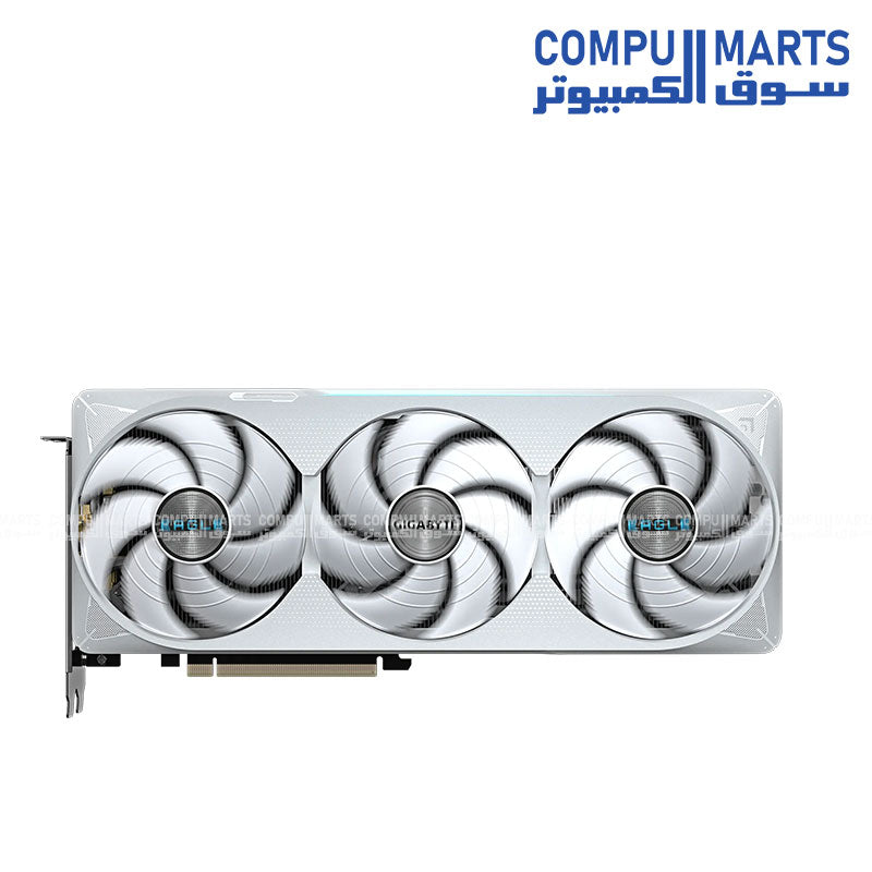 GIGABYTE – Graphics Card – GV-N507TEAGLEOC ICE-16GD – RTX 5070 Ti EAGLE OC ICE 16GB – White Triple Fan GPU – Small Form Factor
