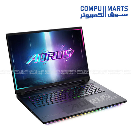 Gigabyte AORUS MASTER 18 BZH Gaming Laptop with Intel Core Ultra 9 275HX, RTX 5090 24GB, 64GB RAM, 2TB SSD, and 18-inch WQXGA Mini-LED 240Hz Display โ Windows 11 Pro