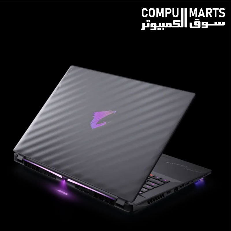 Gigabyte AORUS MASTER 18 gaming laptop with 64GB DDR5 RAM and 2TB SSD