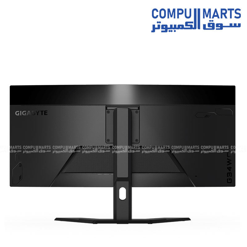 Gigabyte G34WQCP 34 inch ultra wide curved gaming monitor 180Hz 1ms HDR400 FreeSync Premium QHD display Egypt
