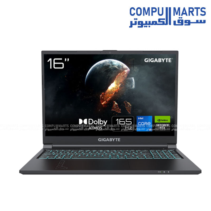 Gigabyte G6 KF i7 RTX 4060 Gaming Laptop Best Price Egypt