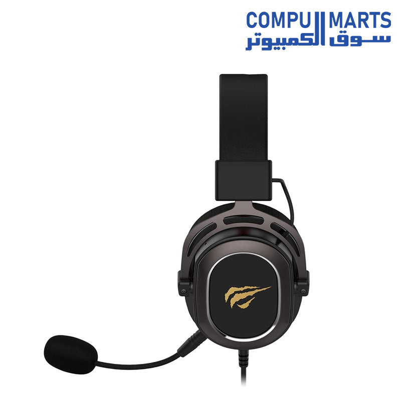 HAVIT H2008D Wired Gaming Headphones Detachable MIC 3.5mm Plug 50mm Drivers Surround Sound