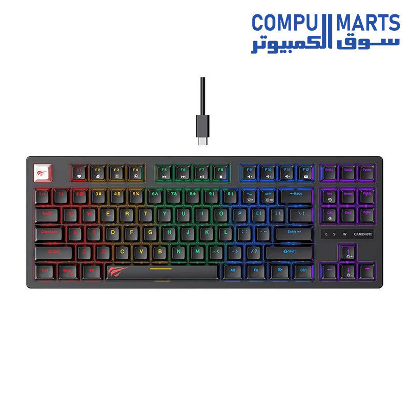 KB892L-Keyboard-HAVIT-Wired