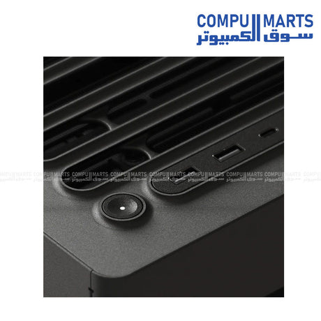 HAVN HS 420 mid‑tower PC case in white, dual‑chamber design with panoramic UniSheet tempered glass and SimpliCable cable management