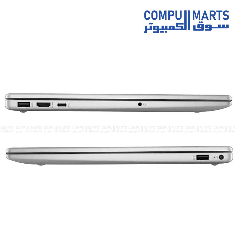 Natural Silver HP AI 15-fd2040ne featuring 15.6 Inch FHD display and 8GB DDR5