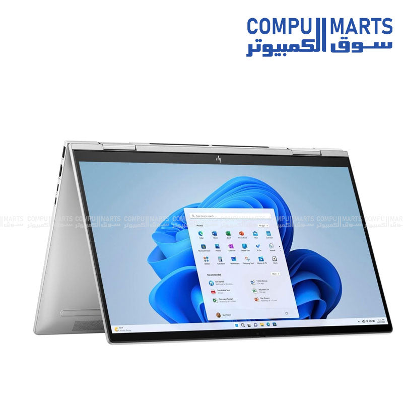 لابتوب HP Envy 16-h1023dx - معالج Intel Core i9-13900H، وبطاقة رسومات NVIDIA GeForce RTX 4060 سعة 8 جيجابايت، وذاكرة DDR5 سعة 32 جيجابايت، ومحرك أقراص SSD سعة 1 تيرابايت، وشاشة لمس WQXGA مقاس 16 بوصة، ونظام تشغيل Windows 11