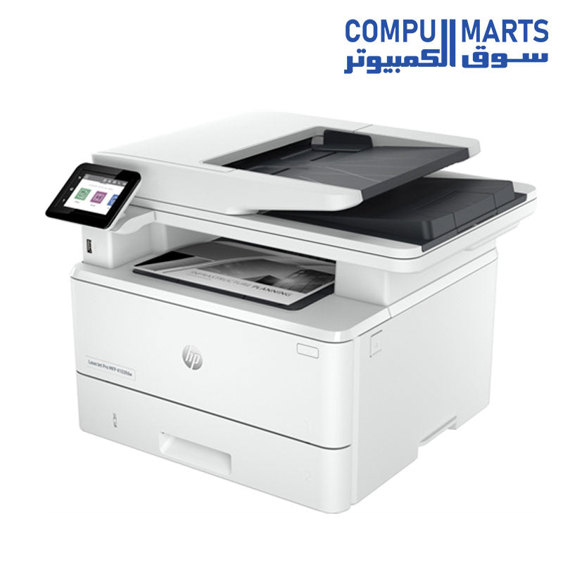 Laser-Jet-Pro-4103fdw-Printer-HP-White-Wireless