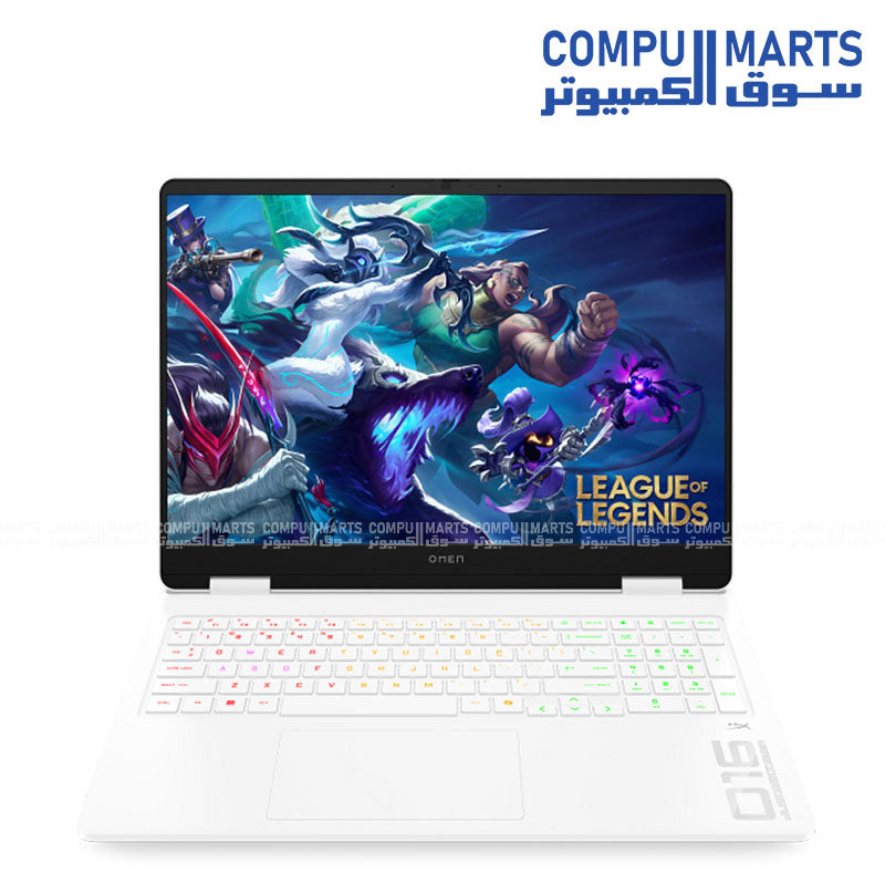 HP OMEN 16-am0056ne 16-inch 2K IPS gaming laptop with 60-165Hz display and RTX 5070 in Egypt