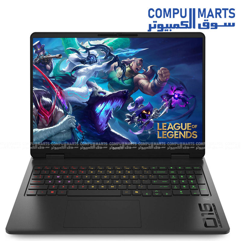 HP OMEN 16-AP0053DX Gaming Laptop – AMD Ryzen 9-8940HX, NVIDIA GeForce RTX 5060 8GB, 32GB RAM, 1TB SSD, 16-inch 2K 144Hz Display, Shadow Black