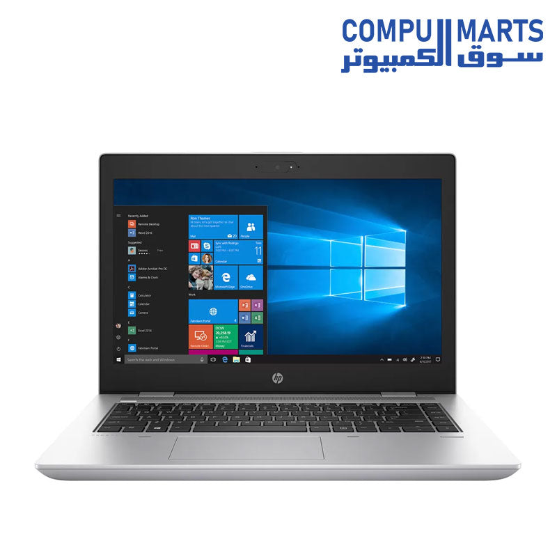 USED HP ProBook 640 G4 Laptop – 14.0" FHD (1920×1080), Intel Core i5-7200U 1.7GHz, 8GB DDR4 RAM, 256GB SSD, Wi-Fi, Windows 10 Pro