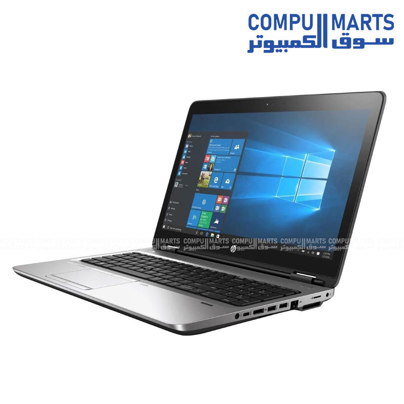 Used HP ProBook 650 G3 Laptop – Intel Core i5-7200U, 8GB RAM, 256GB SSD, 15.6" FHD Display, Intel HD Graphics 620, Windows 10