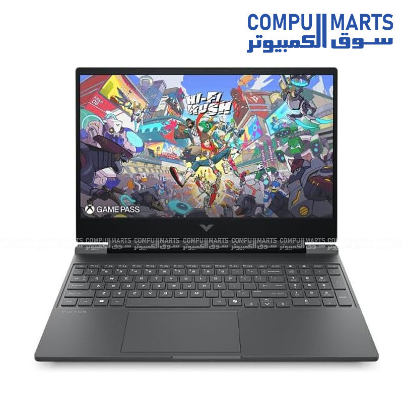 HP Victus 15-fa2104TX – Gaming Laptop – HP – Intel Core i7-13620H RTX 4050 6GB 15.6 Inch FHD Windows 11