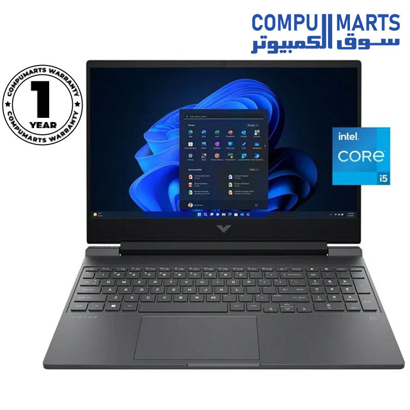 Victu-GAMING-LAPTOP-HP-Intel-Core-i5-RAM-16GB-512GB-SSD-RTX-4050-15,6INCH-144HZ-WIN11