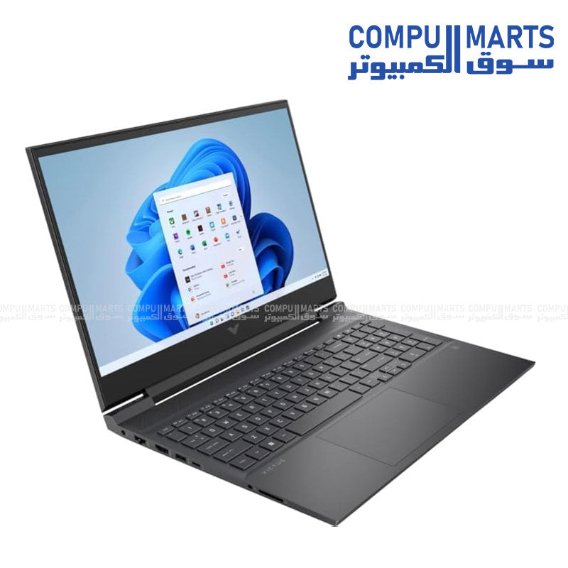 HP Victus 15-fa1112nia Gaming Laptop – i5-13420H, RTX 3050, 8GB, 512GB SSD, 15.6" FHD 144Hz – Mica Silver