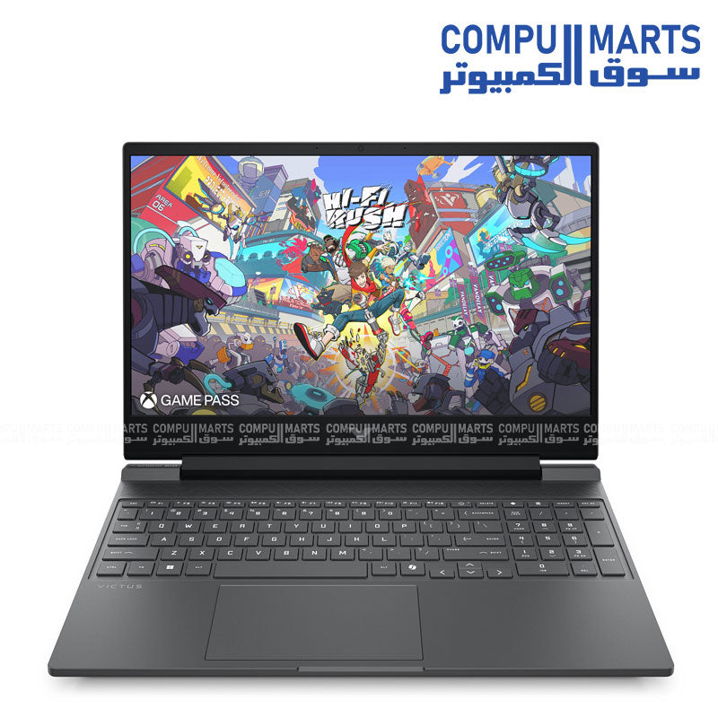 HP Victus 15-fa2013 Gaming Laptop – Intel Core i5-13420H, RTX 3050 6GB, 16GB RAM, 512GB SSD, 15.6" FHD 144Hz, Windows 11 – Mica Silver
