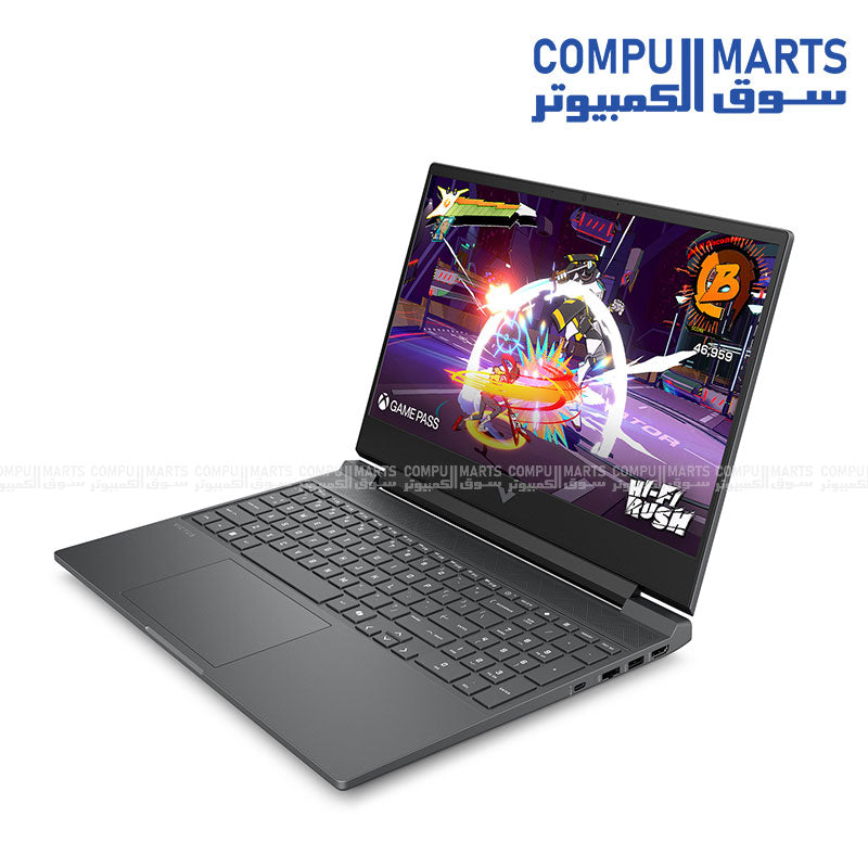 HP Victus 15-fa2013 Gaming Laptop – Intel Core i5-13420H, RTX 3050 6GB, 16GB RAM, 512GB SSD, 15.6" FHD 144Hz, Windows 11 – Mica Silver