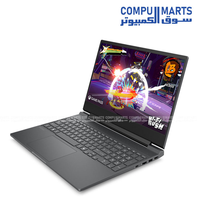 HP Victus 15-fa2352TX with 16GB DDR5 memory and 512GB SSD