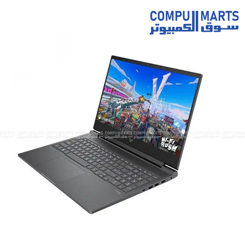 HP Victus 16-R1045 Gaming Laptop with Intel Core i7-14700HX, RTX 4050 6GB, 16GB RAM, 1TB SSD, 16-inch FHD Display – Mica Silver – Available in Egypt