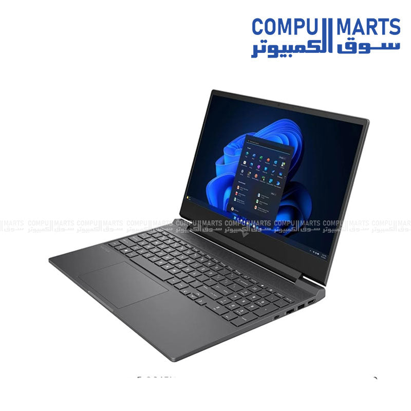 HP Victus 15-fb2082wm Gaming Laptop – Ryzen 5 8645HS, NVIDIA GeForce RTX 4050 6GB, 16GB DDR5-5600MHz RAM, 512GB NVMe SSD, 15.6-inch FHD IPS 144Hz display, Windows 11 – Available in Egypt
