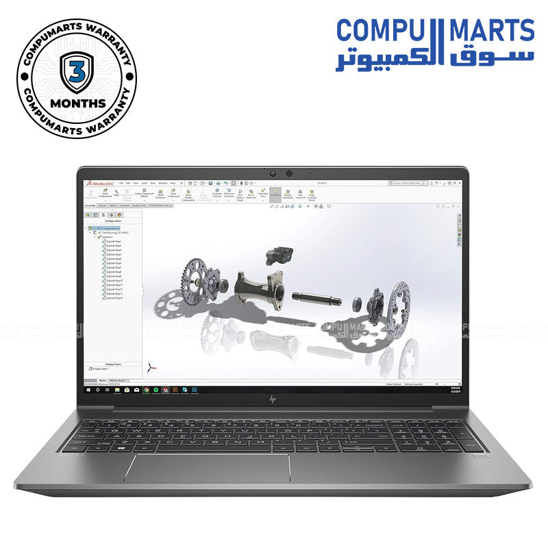 HP ZBook Power G8 – Mobile Workstation Laptop – HP – Core i7 Used Laptop with Quadro T1200 and SSD