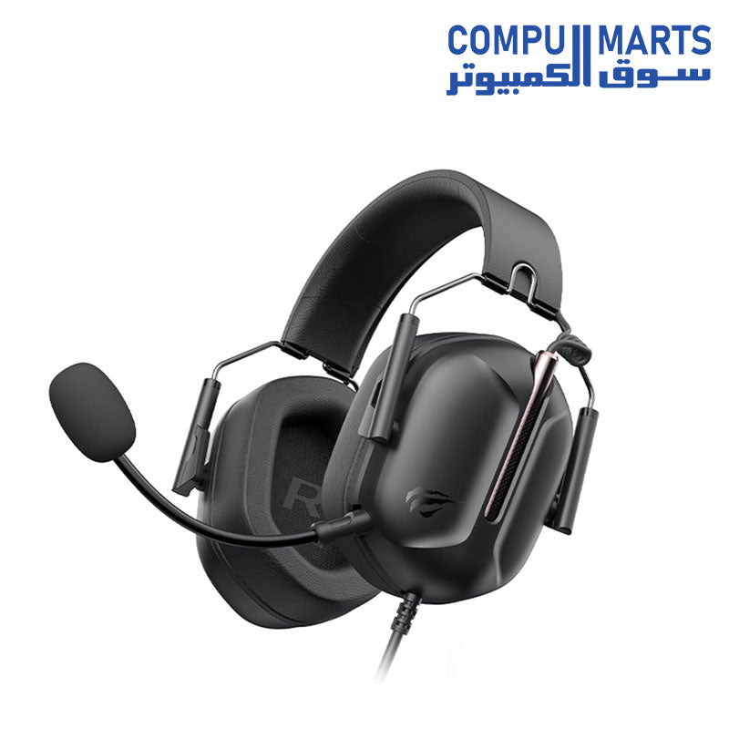 سماعات رأس Havit GAMENOTE H2033d للألعاب بمشغلات 50 مم