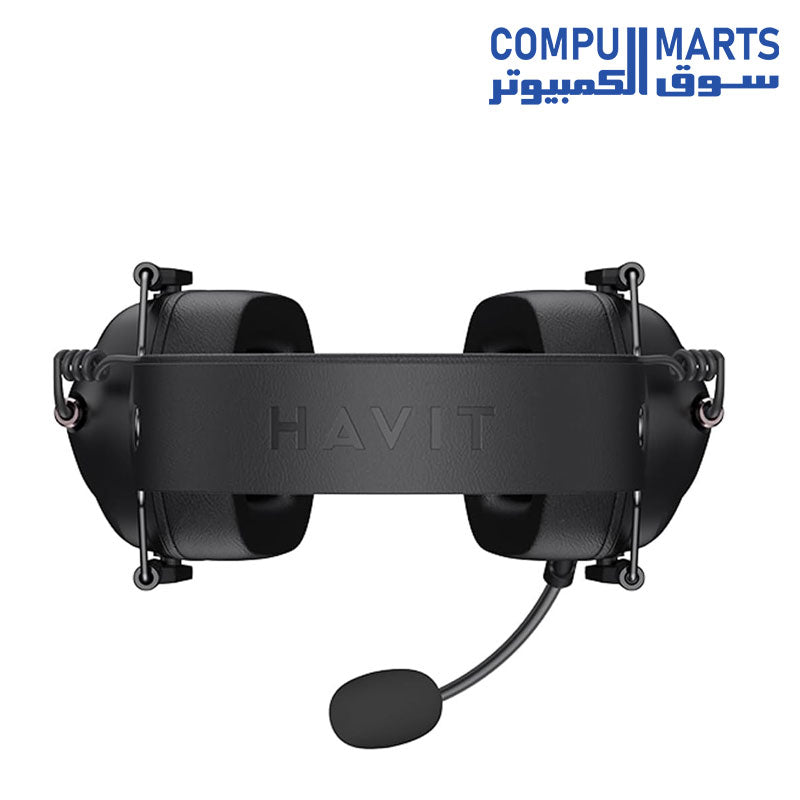سماعات رأس Havit GAMENOTE H2033d للألعاب بمشغلات 50 مم