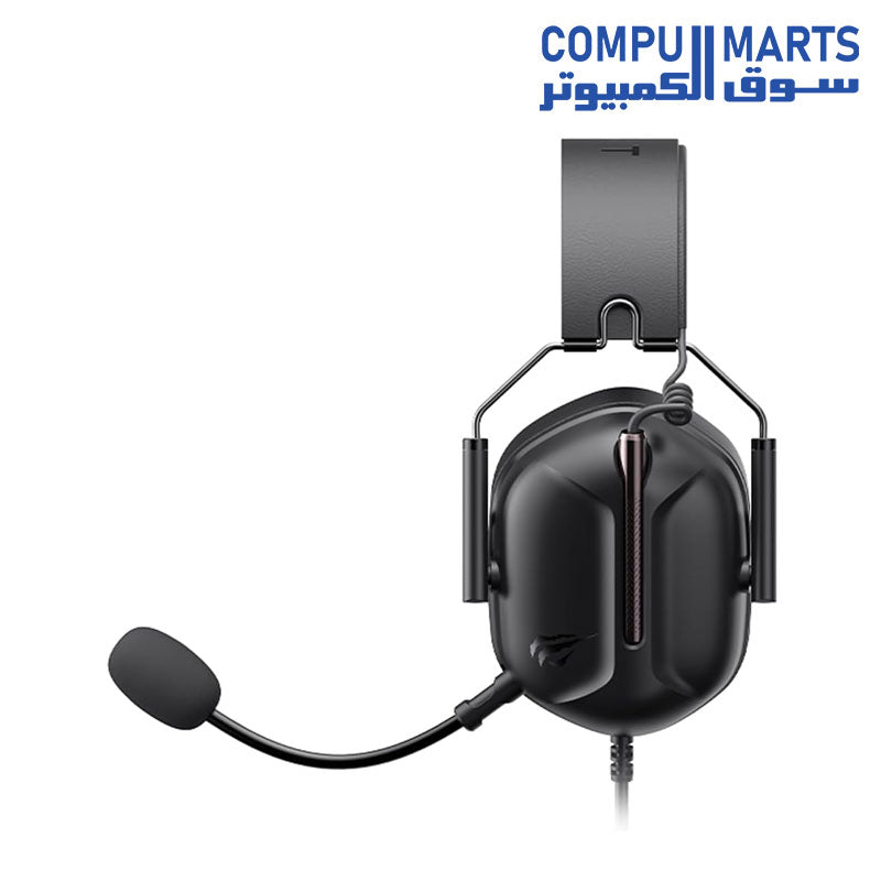 سماعات رأس Havit GAMENOTE H2033d للألعاب بمشغلات 50 مم