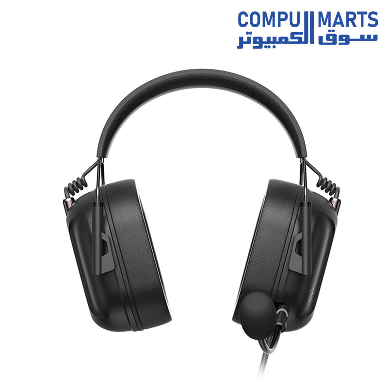 سماعات رأس Havit GAMENOTE H2033d للألعاب بمشغلات 50 مم