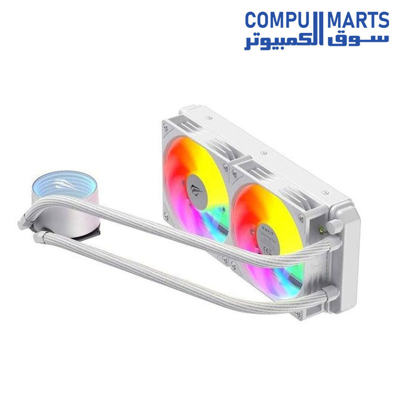 F2001-Liquid-Cooler-Havit-240mm-White